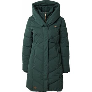 Zimní kabát 'NATALKA' Ragwear tmavě zelená