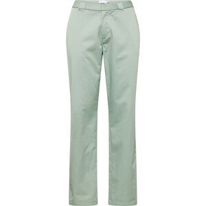 Kalhoty Topman pastelově zelená
