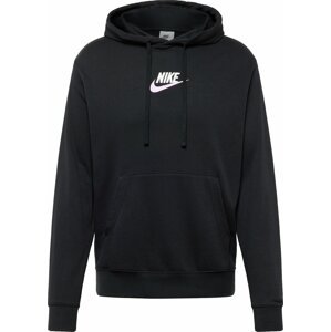 Mikina Nike Sportswear fialová / černá / bílá