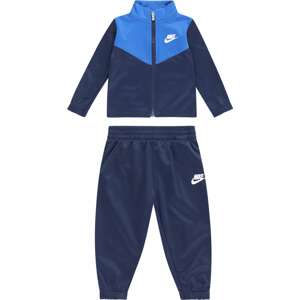 Joggingová souprava Nike Sportswear námořnická modř / nebeská modř