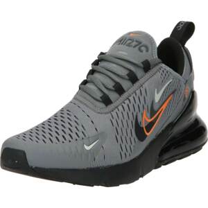 Tenisky 'NIKE AIR MAX 270' Nike Sportswear šedá / oranžová / černá