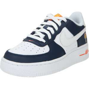 Tenisky 'AIR FORCE 1 LOW LV8 BG' Nike Sportswear námořnická modř / oranžová / bílá
