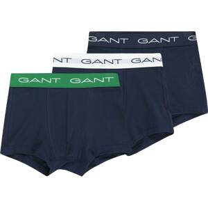 Spodní prádlo Gant marine modrá / trávově zelená / bílá