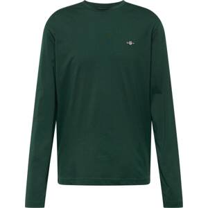 Tričko Gant tmavě zelená / mix barev