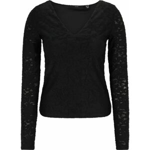Tričko 'RIVA' Vero Moda Tall černá