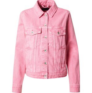 Přechodná bunda Marks & Spencer světle růžová