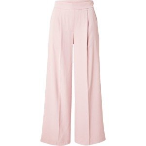Kalhoty se sklady v pase Marks & Spencer růžová