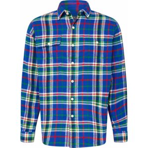 Košile Polo Ralph Lauren královská modrá / zelená / červená / bílá
