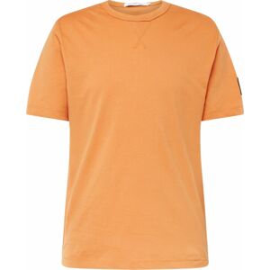 Tričko Calvin Klein Jeans oranžová