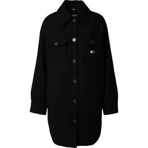 Přechodný kabát Tommy Jeans černá