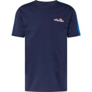 Tričko 'Crotone' Ellesse modrá / námořnická modř / oranžová / bílá