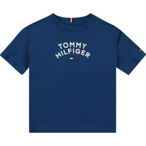 Tričko Tommy Hilfiger modrá / námořnická modř / červená / bílá