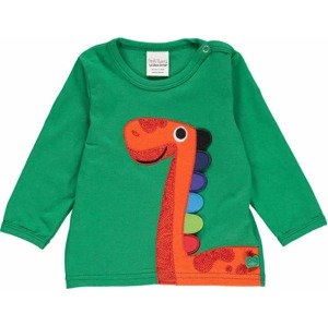 Tričko 'Hello Dino' Fred's World by Green Cotton námořnická modř / zelená / oranžová