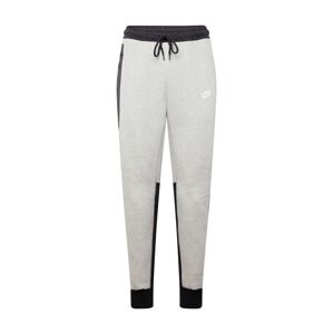 Kalhoty Nike Sportswear šedý melír / černá / bílá