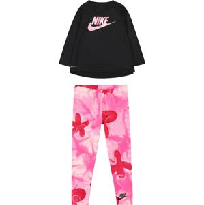 Sportovní oblečení Nike Sportswear pink / černá