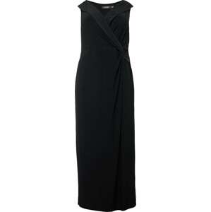 Společenské šaty 'LEONIDAS' Lauren Ralph Lauren Plus černá