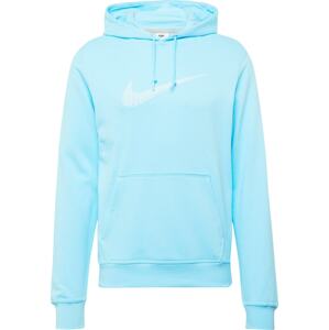 Mikina Nike Sportswear nebeská modř / bílá