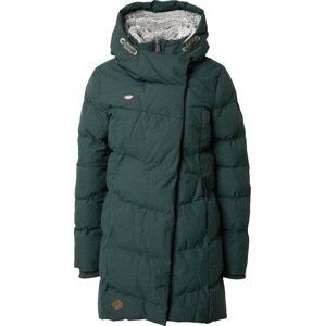 Zimní kabát 'PAVLA' Ragwear tmavě zelená