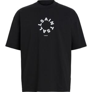 Tričko 'TIERRA' AllSaints černá / bílá