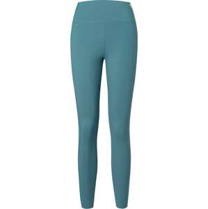 Sportovní kalhoty 'Power' Yvette Sports chladná modrá / svítivě zelená