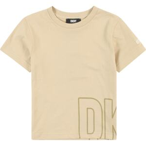 Tričko DKNY kámen / olivová
