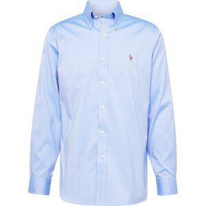 Košile Polo Ralph Lauren světlemodrá / okrová
