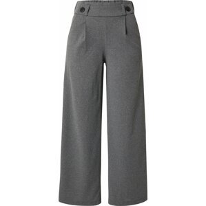 Kalhoty se sklady v pase 'Geggo' JDY šedý melír