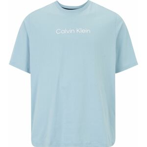 Tričko Calvin Klein Big & Tall světlemodrá / bílá