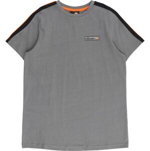 Tričko 'Pergo' Ellesse kouřově šedá / mandarinkoná / černá / bílá