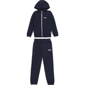 Joggingová souprava 'KOMBINATION' BOSS Kidswear marine modrá / bílá
