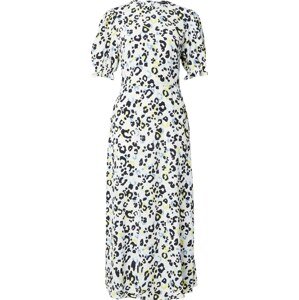 Šaty 'Bloom' Marks & Spencer slonová kost / opálová / žlutá / černá