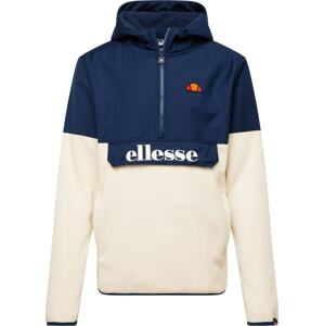 Přechodná bunda 'Freccia' Ellesse béžová / námořnická modř / oranžová / bílá