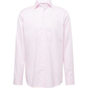 Společenská košile seidensticker růžová / bílá