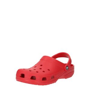 Pantofle 'Classic' Crocs červená / černá / bílá