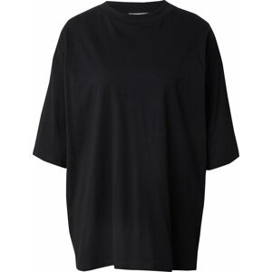 Oversized tričko Topshop černá