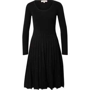 Úpletové šaty 'GAELLE' Derhy černá