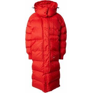 Outdoorový kabát adidas by stella mccartney ohnivá červená / černá / bílá