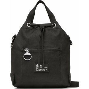 Kabelka Lacoste Bucket Bag NF4196WE Noir Patch