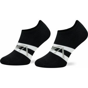 Sada 2 párů pánských ponožek Emporio Armani 306228 3R300 00020 Nero