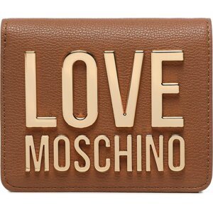 Malá dámská peněženka LOVE MOSCHINO JC5612PP1HLI0201 Cammello