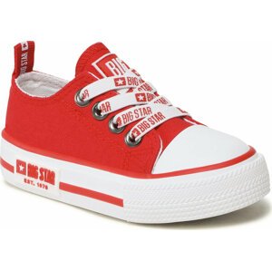 Plátěnky Big Star Shoes KK374071 Red