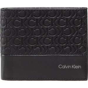 Velká pánská peněženka Calvin Klein Subtle Mono Bifold SCc W/Coin K50K509626 01I