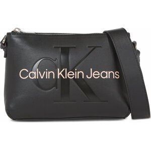Kabelka Calvin Klein Jeans Sculpted Camera Pouch21 Mono K60K610681 Black With Rose 01F