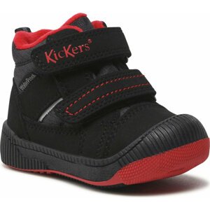Kotníková obuv Kickers Kickoja 910030-10 Noir Rouge 83