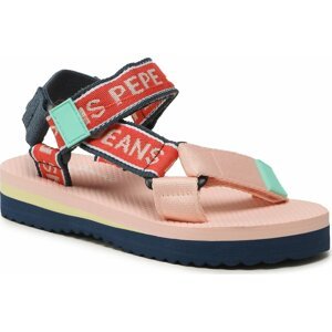 Sandály Pepe Jeans Pool Sally G PGS70057 Pink 325