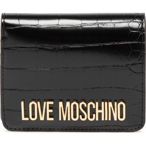 Malá dámská peněženka LOVE MOSCHINO JC5710PP0FKS0000 Nero