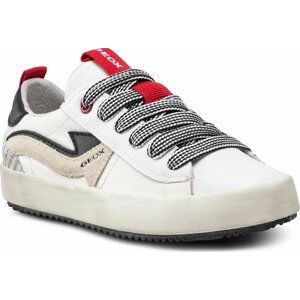 Sneakersy Geox J Alonisso B. B J252CB 08522 C0050 M White/Red