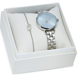 Sada hodinek a náramek Liu Jo Couple Plus TLJ2039 Stříbrná