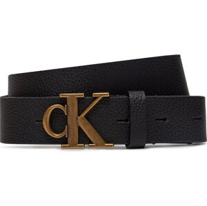 Dámský pásek Calvin Klein Round Mono K60K612377 Black BEH