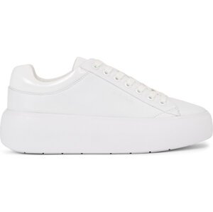 Sneakersy Calvin Klein Bubble Cupsole Lace Up HW0HW01659 Bright White YBR